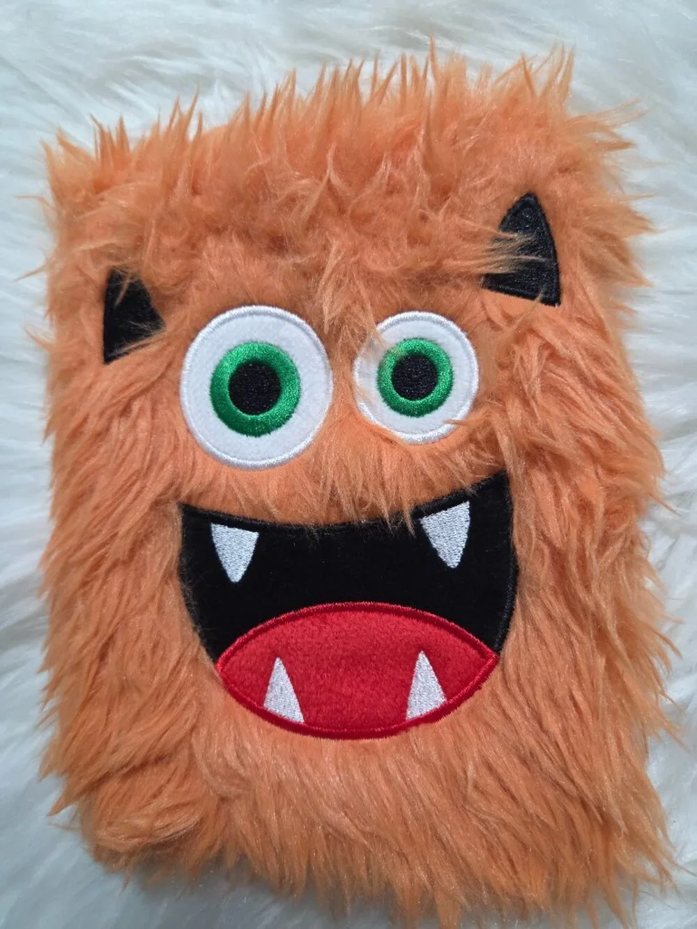 Fuzzy Monster Notebook Set